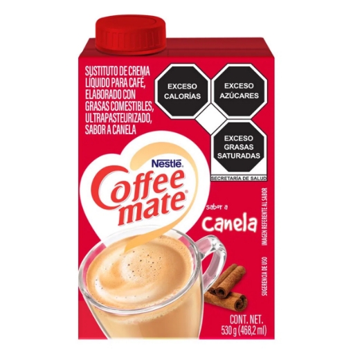 Sustituto de crema para café Coffee Mate líquido sabor vainilla 530 g